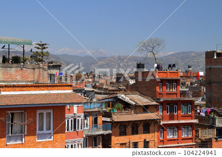 巴克塔普爾(Bhaktapur),巴克塔普爾古城,位於南亞尼泊爾首都加德滿都郊外的世界文化遺產。 巴克塔普爾(Bhaktapur),巴克塔普爾古城,位於南亞尼泊爾首都加德滿都郊外的世界文化遺產。 104224941