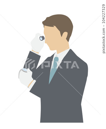 Illustration of an assessor 104227329