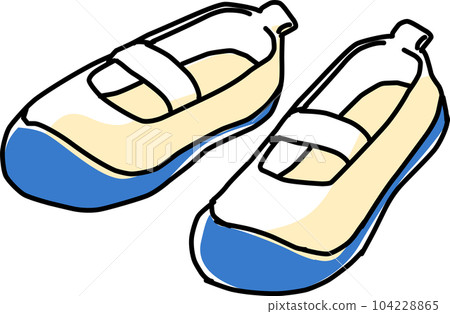 Slippers (blue) 104228865