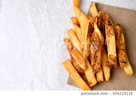 food foodstuff background snack tasty vegetable potato deep fried junk food western food fried food foodstuff background snack tasty vegetable potato deep fried junk food western food fried 104229116