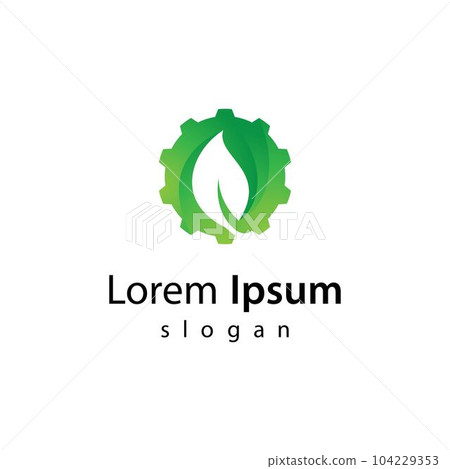 Eco tech logo design 104229353