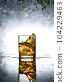 Drink in a glass, ecology. Generate Ai 104229463