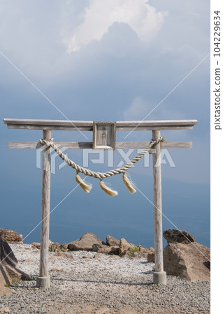 車山山頂神社的鳥居[車山高原] 長野縣茅野市 104229634