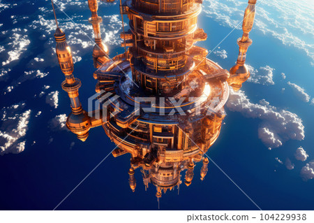 space elevator counterweight space elevator counterweight 104229938