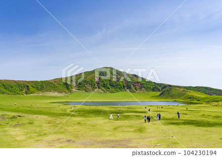 [熊本縣] 壯麗的阿蘇火山口草千里濱海灘 104230194
