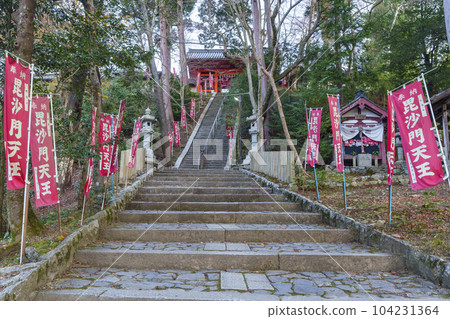 秋天 京都 山科 Bishamondo Niomon 104231364