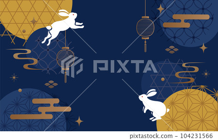 中秋矢量圖背景 104231566