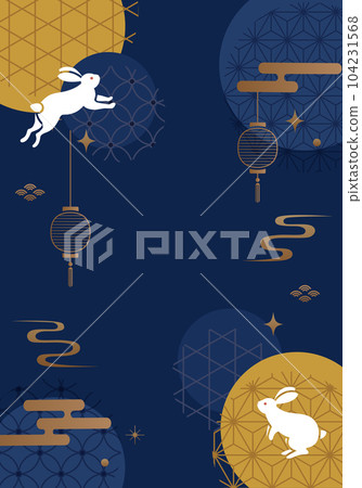 Mid autumn vector illustration background 104231568