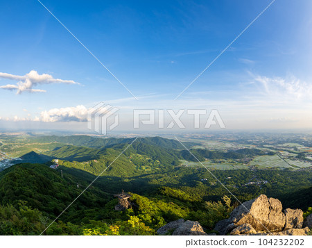 從筑波山山頂眺望的絕美景色 104232202