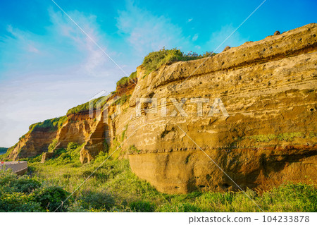 (千葉縣銚子市)屏風浦、夜景 (千葉縣銚子市)屏風浦、夜景 104233878