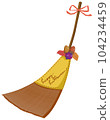 halloween broom 104234459