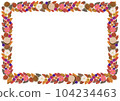 autumn nut frame 104234463