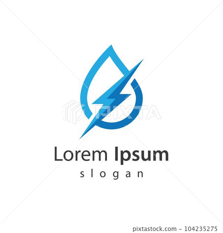 Water strom logo design Water strom logo design 104235275