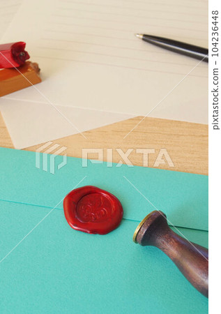Letter and ceiling stamp 104236448