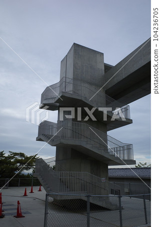尾道千光寺山頂PEAK展望台的局部外觀 尾道千光寺山頂PEAK展望台的局部外觀 104236705