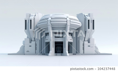 3D futuristic sci-fi white city architecture with organic skyscrapers, for science fiction or fantasy backgrounds, Abstract building, Generative AI illustration 3D futuristic sci-fi white city architecture with organic skyscrapers, for science fiction or fantasy backgrounds, Abstract building, Generative AI illustration 104237448