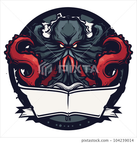 Kraken octopus squid mascot sport gaming esport logo template for squad team club 104239014