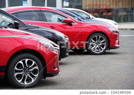 Mazda cars in line with dealers 104240500