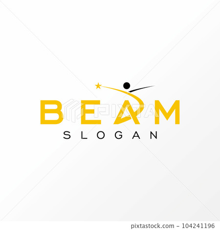 Logo design graphic concept creative abstract premium free vector stock letter BEAM font with happy active human. Related initial typography education Logo design graphic concept creative abstract premium free vector stock letter BEAM font with happy active human. Related initial typography education 104241196