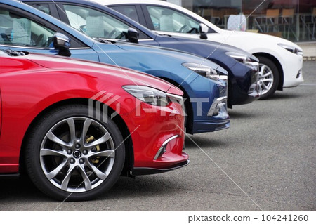 Mazda cars in line with dealers Mazda cars in line with dealers 104241260