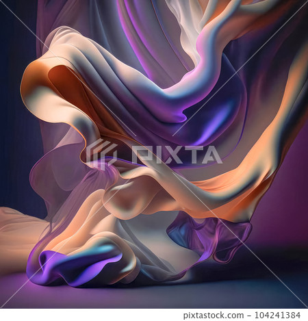 Bright and colorful silk background, textured background wallpaper 104241384