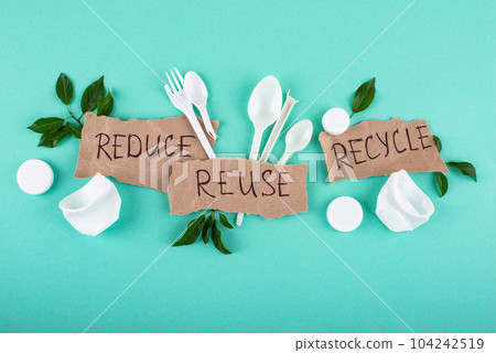 Reuse, reduce, recycle concept. Zero waste 104242519