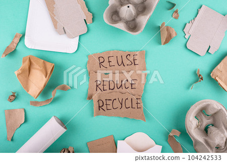 Reuse, reduce, recycle concept. Zero waste 104242533