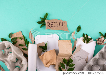 Reuse, reduce, recycle concept. Zero waste 104242546