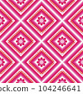 Seamless pattern fabric and tile pattern, pink , hand drawing, 104246641