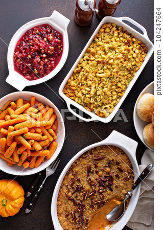 All traditional Thanksgiving side dishes All traditional Thanksgiving side dishes 104247664