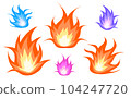 Flame set 104247720