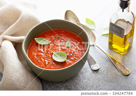 Tomato basil soup Tomato basil soup 104247784