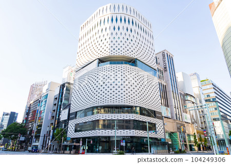 Tokyo cityscape Ginza NISSAN CROSSING Tokyo cityscape Ginza NISSAN CROSSING 104249306