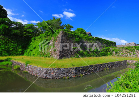 [Hyogo Prefecture] Tamba Sasayama Castle in sunny weather 104251281