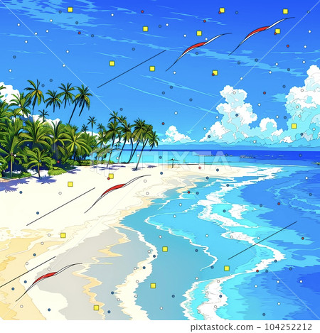 City pop illustration "AI generated image" City pop illustration "AI generated image" 104252212