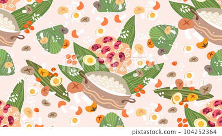Dragon Boat Festival pattern 8 Dragon Boat Festival pattern 8 104252364