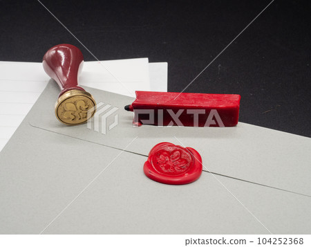 red sealing wax red sealing wax 104252368