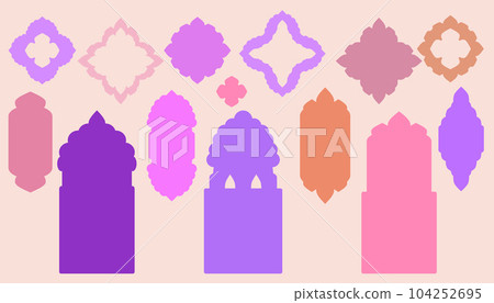 Oriental window set 2 Oriental window set 2 104252695