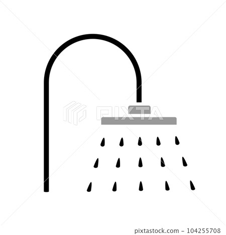 Illustration Vector graphic of shower icon 104255708