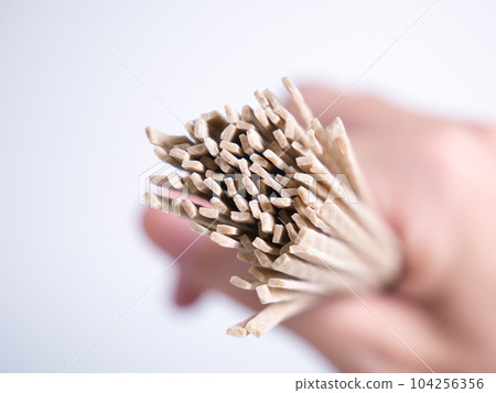 Soba dried noodles Soba dried noodles 104256356