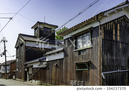Townscape of castle town Tatsuno Kamikawara area Tatsuno city, Hyogo prefecture 104257370
