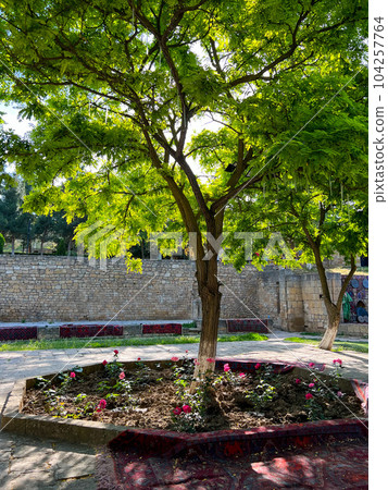 Inside the Citadel of Derbent fortress Naryn-Kala. High quality photo 104257764