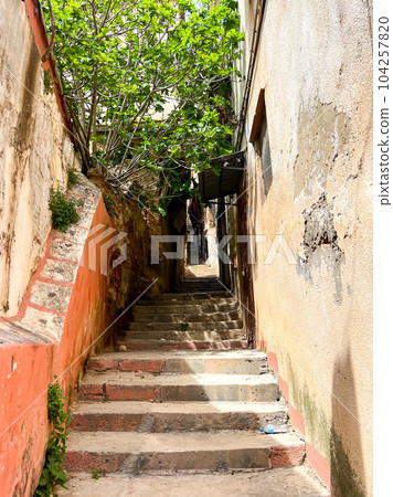 Casbah of Algiers . High quality photo 104257820