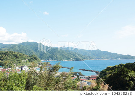 Blue sky and blue sea of Nishiizu 104258288