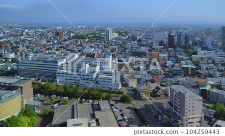 View from Goryokaku Tower in May 6 View from Goryokaku Tower in May 6 104259443