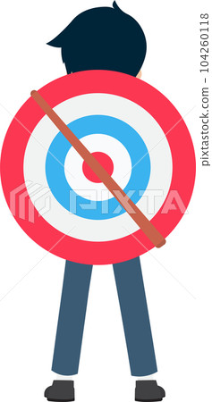 Salary Man Business Isolated Person People Cartoon Character Flat illustration Png #141 104260118