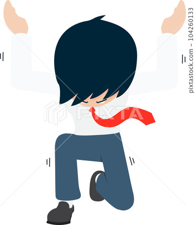 Salary Man Business Isolated Person People Cartoon Character Flat illustration Png #153 Salary Man Business Isolated Person People Cartoon Character Flat illustration Png #153 104260133