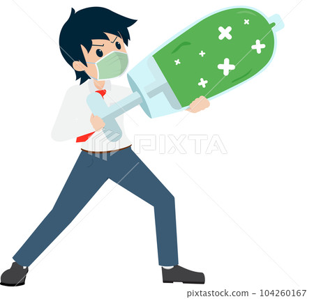 Salary Man Business Isolated Person People Cartoon Character Flat illustration Png #175 Salary Man Business Isolated Person People Cartoon Character Flat illustration Png #175 104260167