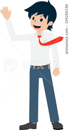 Salary Man Business Isolated Person People Cartoon Character Flat illustration Png #19 Salary Man Business Isolated Person People Cartoon Character Flat illustration Png #19 104260198