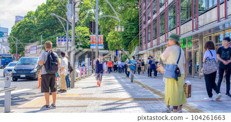Urban landscape of Ueno, Tokyo Ueno Koen-dori 104261663
